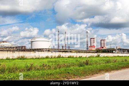 Usine chimique du groupe Acron Banque D'Images