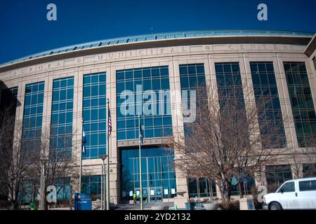 Denver, Colorado, États-Unis. 24 octobre 2024. Le centre municipal Aurora, photographié le 13 mars à Aurora, Colorado. (Crédit image : © Olivia Sun/Colorado Sun via ZUMA Press Wire) USAGE ÉDITORIAL SEULEMENT! Non destiné à UN USAGE commercial ! Banque D'Images