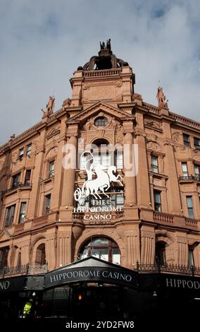 The Hippodrome Casino, Charing Cross Road, City of Westminster, Londres, Angleterre, ROYAUME-UNI Banque D'Images