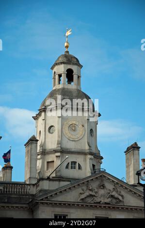 Petite tour avec girouette, Ministère de la Défense, ville de Westminster, Londres, Angleterre, Royaume-Uni, Banque D'Images