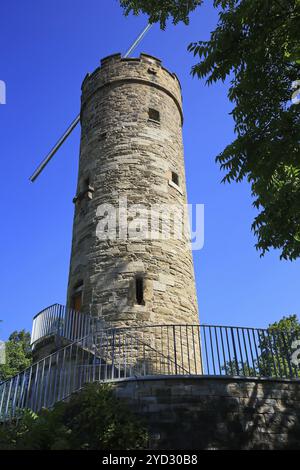 Le Wartberg est un point de repère dans le centre-ville historique de Heilbronn. Heilbronn, Bade-Wuertemberg, Allemagne, Europe Banque D'Images