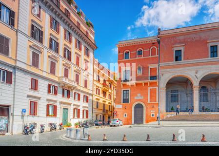 ROME, ITALIE-Mai 08, 2017 : La Piazza di San Pietro in Vincoli. Rome, Italie. Banque D'Images