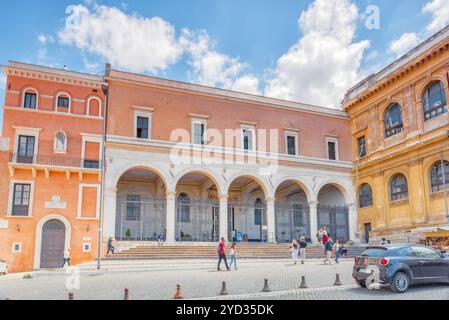 ROME, ITALIE-Mai 08, 2017 : La Piazza di San Pietro in Vincoli. Rome, Italie. Banque D'Images