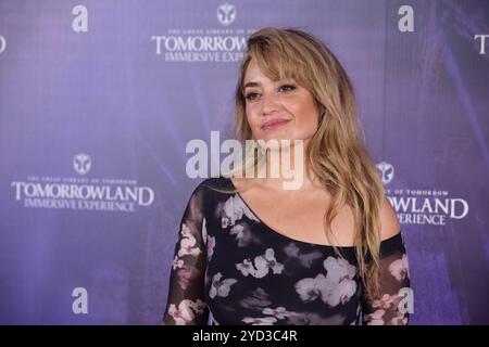 Madrid, Espagne. 24 octobre 2024. L'expérience immersive - Erika Bleda à Madrid, Espagne, le 24 octobre 2024. (Photo de Hazhard Espinoza Vallejos/NurPhoto) crédit : NurPhoto SRL/Alamy Live News Banque D'Images