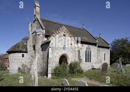 Église Saint-Laurent, Cromer Road, Ingworth, Norfolk, Angleterre, ROYAUME-UNI Banque D'Images