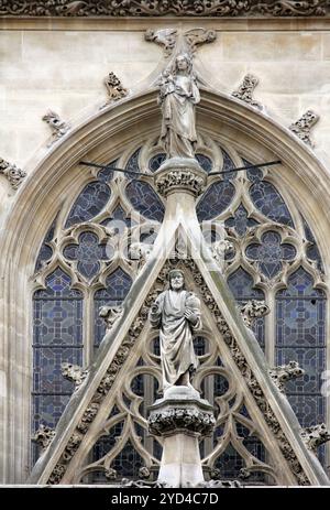 L'Église Saint-Bernard de la Chapelle, Paris Banque D'Images