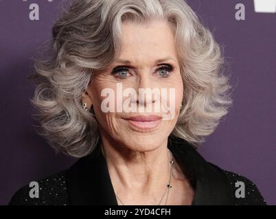 Los Angeles, États-Unis. 24 octobre 2024. Jane Fonda arrive aux 2024 WIF Honors qui se tiennent au Beverly Hilton à Beverly Hills, CA jeudi, ? 24 octobre 2024. (Photo de Sthanlee B. Mirador/Sipa USA) crédit : Sipa USA/Alamy Live News Banque D'Images