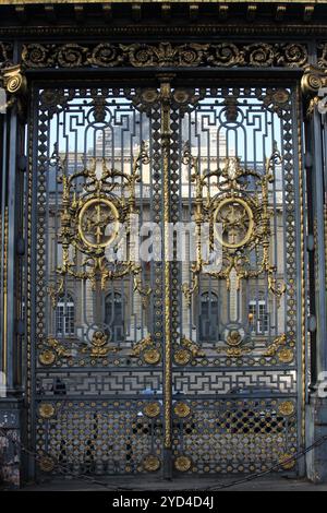 Golden Gate au palais de justice à Paris Banque D'Images