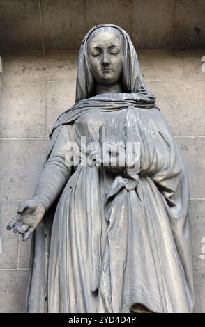 Saint Elizabeth, l'Eglise de la Madeleine à Paris Banque D'Images