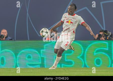 Leipzig, Deutschland 23. Oktober 2024 : Champions League - 2024/2025 - RB Leipzig vs FC Liverpool Im Bild : Amadou Haidara (Leipzig) Banque D'Images