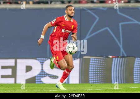 Leipzig, Deutschland 23. Oktober 2024 : Champions League - 2024/2025 - RB Leipzig v. FC Liverpool Im Bild : Cody Gakpo (Liverpool) Banque D'Images