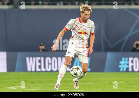 Leipzig, Deutschland 23. Oktober 2024 : Champions League - 2024/2025 - RB Leipzig vs FC Liverpool Im Bild : Kevin Kampl (Leipzig) Banque D'Images