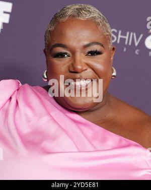 Los Angeles, États-Unis. 24 octobre 2024. Danielle Young arrive aux 2024 WIF Honors qui se tiennent au Beverly Hilton à Beverly Hills, CA jeudi, ? 24 octobre 2024. (Photo de Sthanlee B. Mirador/Sipa USA) crédit : Sipa USA/Alamy Live News Banque D'Images