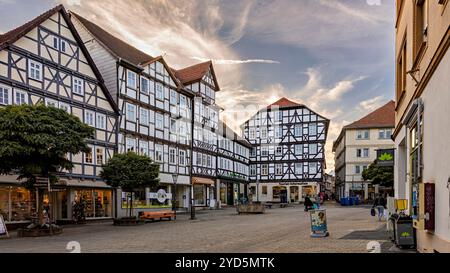La ville d'Eschwege en Hesse Banque D'Images