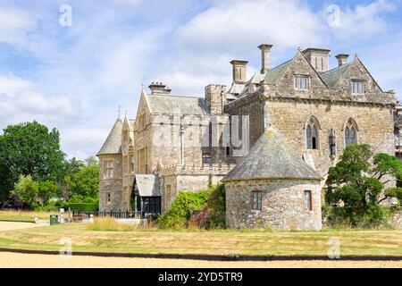 Beaulieu Palace House demeure du Lord Montagu de Beaulieu à Beaulieu Village New Forest Hampshire Angleterre Royaume-Uni GB Europe Banque D'Images