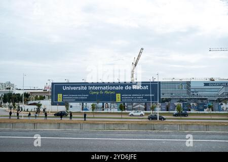 Université internationale de Rabat ou UIR au Maroc le 31 octobre 2023. L Universite internationale de Rabat (UIR) au Maroc le 31 octobre 2023. Banque D'Images