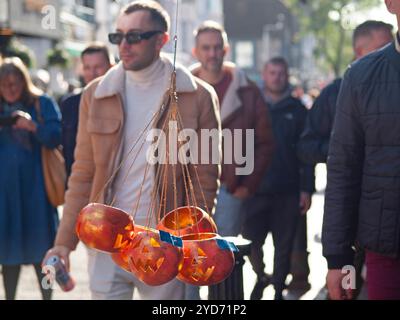Halloween dans le centre de Brighton, Angleterre Banque D'Images