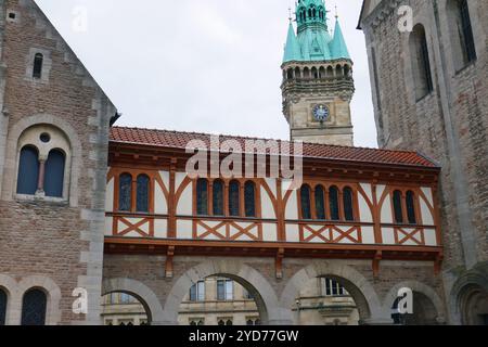 Château de Dankwarderode sur Burgplatz à Braunschweig, Allemagne Banque D'Images