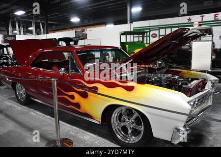 Exposition automobile au Branson Auto and Farm Museum dans le Missouri Banque D'Images