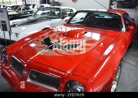 Exposition automobile au Branson Auto and Farm Museum dans le Missouri Banque D'Images