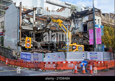 Démolition de l'o2 abc, Sauchiehall Street, Glasgow, Écosse, Royaume-Uni, Europe Banque D'Images