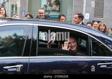 Oviedo, Espagne. 25 octobre 2024. Princesse des Asturies, Leonor de Borbón. Crédit : Javier Fernández Santiago/ Alamy Live News Banque D'Images