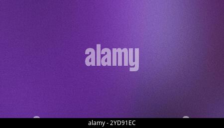Design moderne et élégant avec un fond dégradé violet et une texture granuleuse Banque D'Images