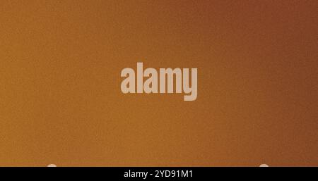 Dégradé subtil de l'orange au brun dans un fond texturé abstrait Banque D'Images