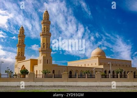 Mosquée du Sultan Qaboos à as Suwayq Banque D'Images
