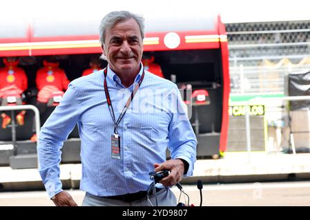 Mexico, Mexique. 25 octobre 2024. Carlos Sainz (ESP). 25.10.2024. Championnat du monde de formule 1, route 20, Grand Prix du Mexique, Mexico, Mexique, journée d'entraînement. Le crédit photo devrait se lire : XPB/Alamy Live News. Banque D'Images