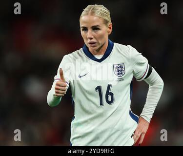 Alex Greenwood de l'Angleterre lors du match amical international Angleterre femmes vs Allemagne femmes au stade de Wembley, Londres, Royaume-Uni, le 25 octobre 2024 (photo par Izzy Poles/Actualités images) Banque D'Images