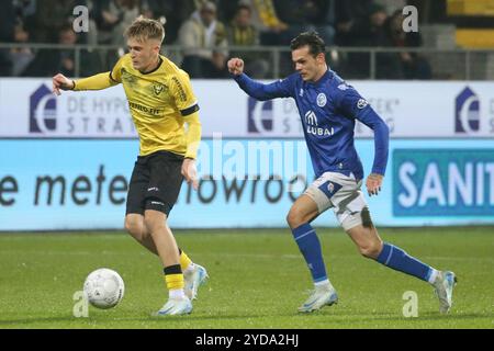 Venlo, Niederlande. 25 octobre 2024. Venlo, Niederlande 25. Oktober 2024 : Eerste Divisie - 2024/2025 - VVV Venlo vs FC Den Bosch Im Bild : Paul Pöpperl/Poepperl (VVV Venlo) crédit : dpa/Alamy Live News Banque D'Images