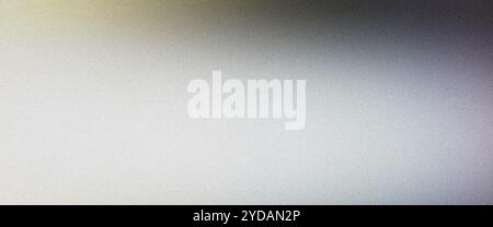 Fond de texture granuleuse avec un dégradé de couleurs noir, blanc et jaune Banque D'Images