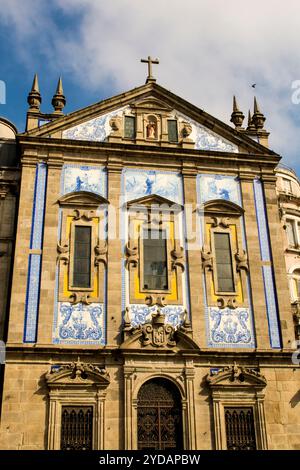 Église Saint Antoine des Gatherers (Igreja de Santo António dos Congregados), Porto, Portugal. Banque D'Images