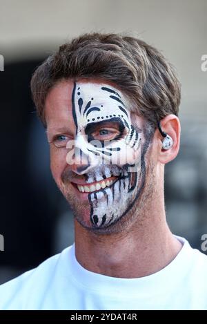 Mexico, Mexique. 25 octobre 2024. Romain Grosjean (FRA). Championnat du monde de formule 1, Rd 20, Grand Prix du Mexique, vendredi 25 octobre 2024. Mexico, Mexique. Crédit : James Moy/Alamy Live News Banque D'Images