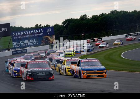 NASCAR Craftsman Truck Series : 12 juillet CRC Brakleen 175 Banque D'Images