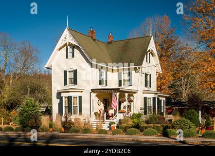 Everett Bevins House   Riverton, Connecticut, États-Unis Banque D'Images