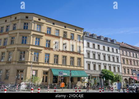 Altbauten, Auguststraße, Tucholskystraße, Mitte, Berlin, Deutschland Banque D'Images