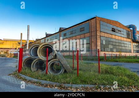 Faillite et fermeture des usines sidérurgiques à Czestochowa, protestations en faveur de ISD Huta Czestochowa Banque D'Images