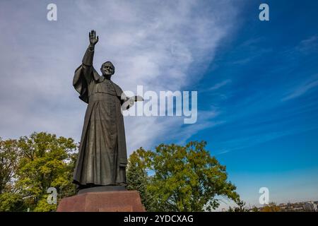 Monastère dédié à la Bienheureuse Vierge Marie à Częstochowa, image de notre-Dame de Czestochowa en automne Banque D'Images