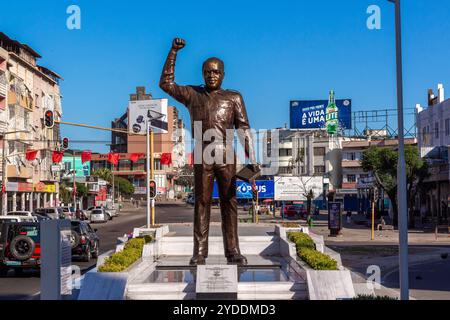 Statue d'Eduardo Mondlane, révolutionnaire africain et fondateur du Front libérien mozambicain (FRELIMO) Banque D'Images