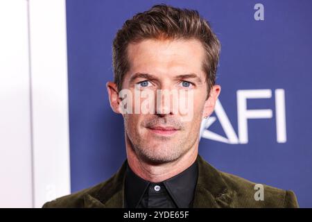 HOLLYWOOD, LOS ANGELES, CALIFORNIE, États-Unis - OCTOBRE 25 : Gwilym Lee arrive à l'AFI Fest 2024 - première mondiale de Sony Pictures 'Here' qui se tient au TCL Chinese Theatre IMAX le 25 octobre 2024 à Hollywood, Los Angeles, Californie, États-Unis. (Photo de Xavier Collin/image Press Agency) Banque D'Images