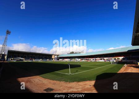 Dens Park, Dundee, Royaume-Uni. 26 octobre 2024. Scottish Premiership Football, Dundee versus St Johnstone ; le Scot Foam Stadium, domicile de Dundee Credit : action plus Sports/Alamy Live News Banque D'Images