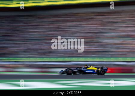 Mexico, Vereinigte Staaten. 25 octobre 2024. Franco Colapinto (Williams Racing, Argentinien, #43) im Williams FW46, MEX, formel 1 Weltmeisterschaft, Grand Prix von Mexiko City, Autodromo Hermanos Rodriguez, Freies Training, 25.10.2024 Foto : Eibner-Pressefoto/Michael Memmler crédit : dpa/Alamy Live News Banque D'Images