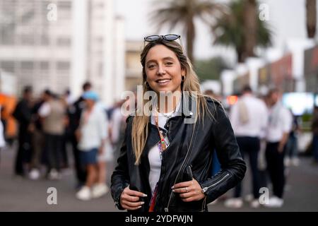 Mexico, Vereinigte Staaten. 25 octobre 2024. SOFI Martinez (Argentinien, ESPN Moderatorin/Influencerin), MEX, formel 1 Weltmeisterschaft, Grand Prix von Mexiko City, Autodromo Hermanos Rodriguez, Freies Training, 25.10.2024 Foto : Eibner-Pressefoto/Michael Memmler crédit : dpa/Alamy Live News Banque D'Images