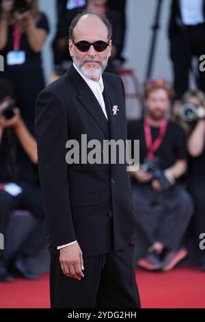 Luca Guadagnino assiste au tapis rouge "Queer" lors du 81ème Festival International du film de Venise au Palazzo del Cinema le 3 septembre 2024 Banque D'Images