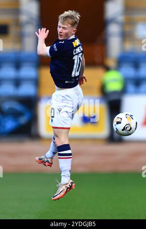 Dens Park, Dundee, Royaume-Uni. 26 octobre 2024. Scottish Premiership Football, Dundee versus St Johnstone ; Lyall Cameron de Dundee Credit : action plus Sports/Alamy Live News Banque D'Images