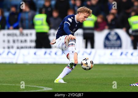 Dens Park, Dundee, Royaume-Uni. 26 octobre 2024. Scottish Premiership Football, Dundee versus St Johnstone ; Sammy Braybrooke de Dundee on the ball Credit : action plus Sports/Alamy Live News Banque D'Images