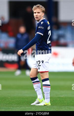 Dens Park, Dundee, Royaume-Uni. 26 octobre 2024. Scottish Premiership Football, Dundee versus St Johnstone ; Sammy Braybrooke de Dundee Credit : action plus Sports/Alamy Live News Banque D'Images