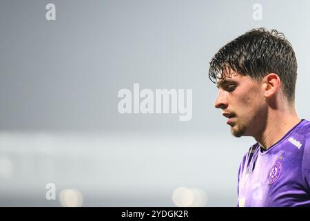 ABD0276 20241026 - WIEN - Österreich : Dominik Fitz (FK Austria Wien) am Samstag, 26. Oktober 2024, anl. Einer Fußball-Bundesliga-Begegnung zwischen FK Austria Wien und WSG Tirol in der Generali Arena in Wien. - FOTO : APA/MAX SLOVENCIK - 20241026 PD9796 crédit : APA-PictureDesk/Alamy Live News Banque D'Images